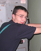 Я, лето 2004 года, электромеханик участка КАС ДУ ГУП Петербургский метрополитен